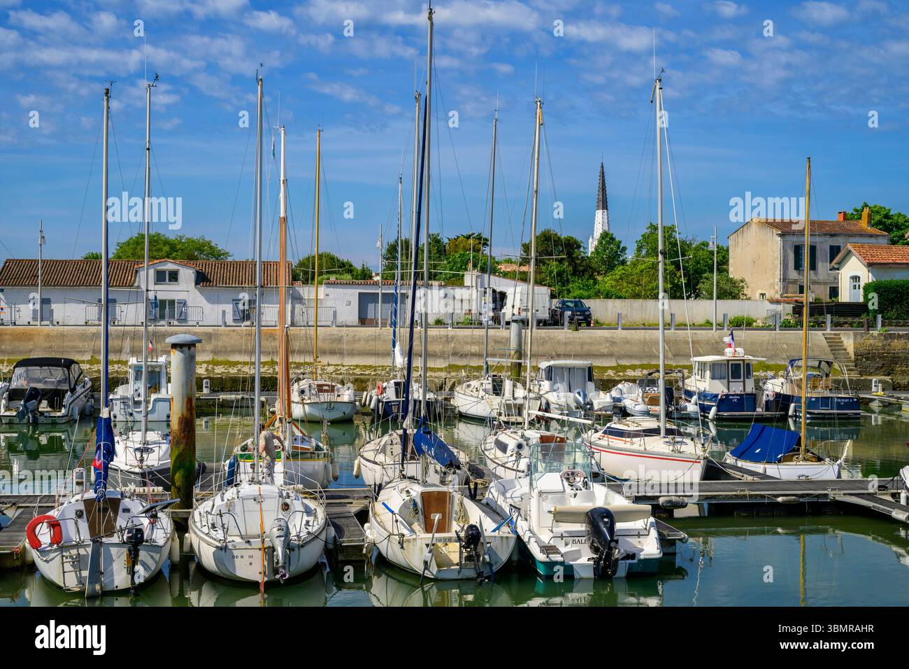 ARS-en-Ré, Île de Ré, Charente-Maritime, Francia Foto Stock