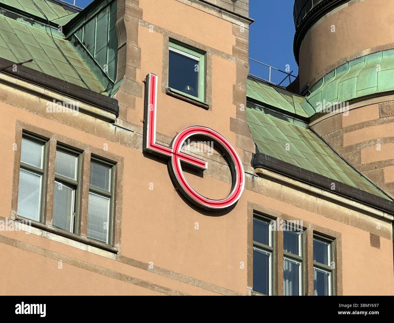 Stoccolma, Svezia - 17 ottobre 2022: Costruzione della Confederazione sindacale svedese, lo. Foto Stock