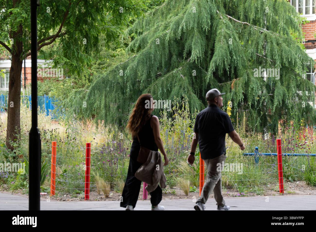 Druid Street Gardens, London Bridge Foto Stock