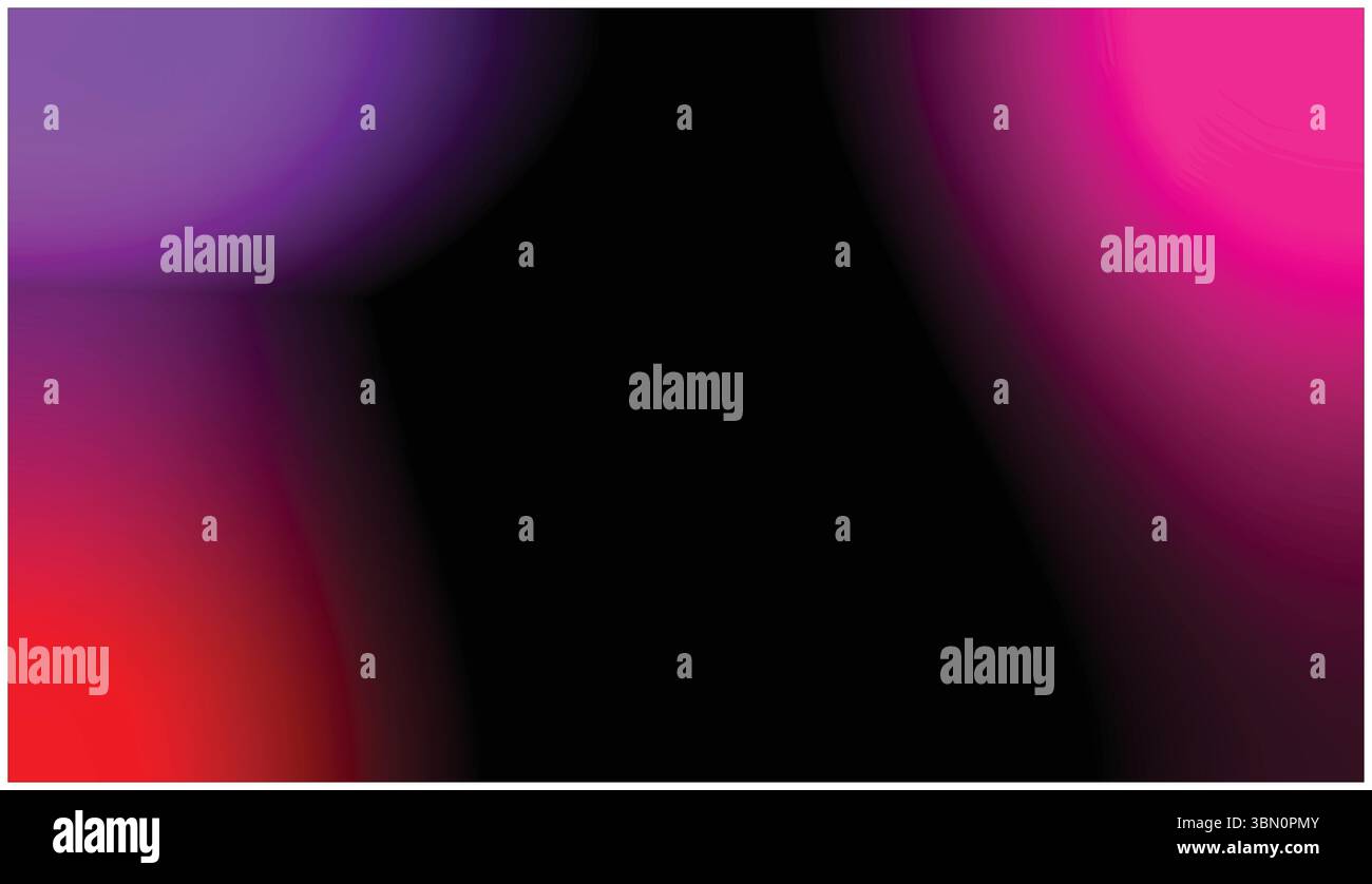 Sfondo viola astratto con linee: Futuristico design Light Wave Illustrazione Vettoriale