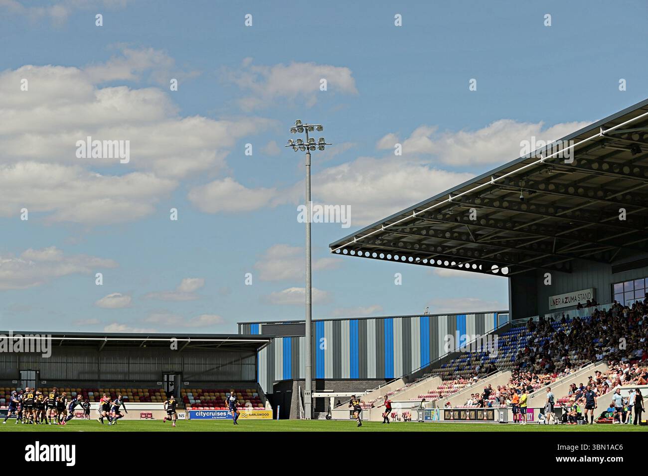 York Attack durante la partita del Betfred Championship York City Knights vs Featherstone Rovers al LNER Community Stadium, York, Regno Unito, 29 giugno 2025 (foto di Sam Eaden/News Images) Foto Stock