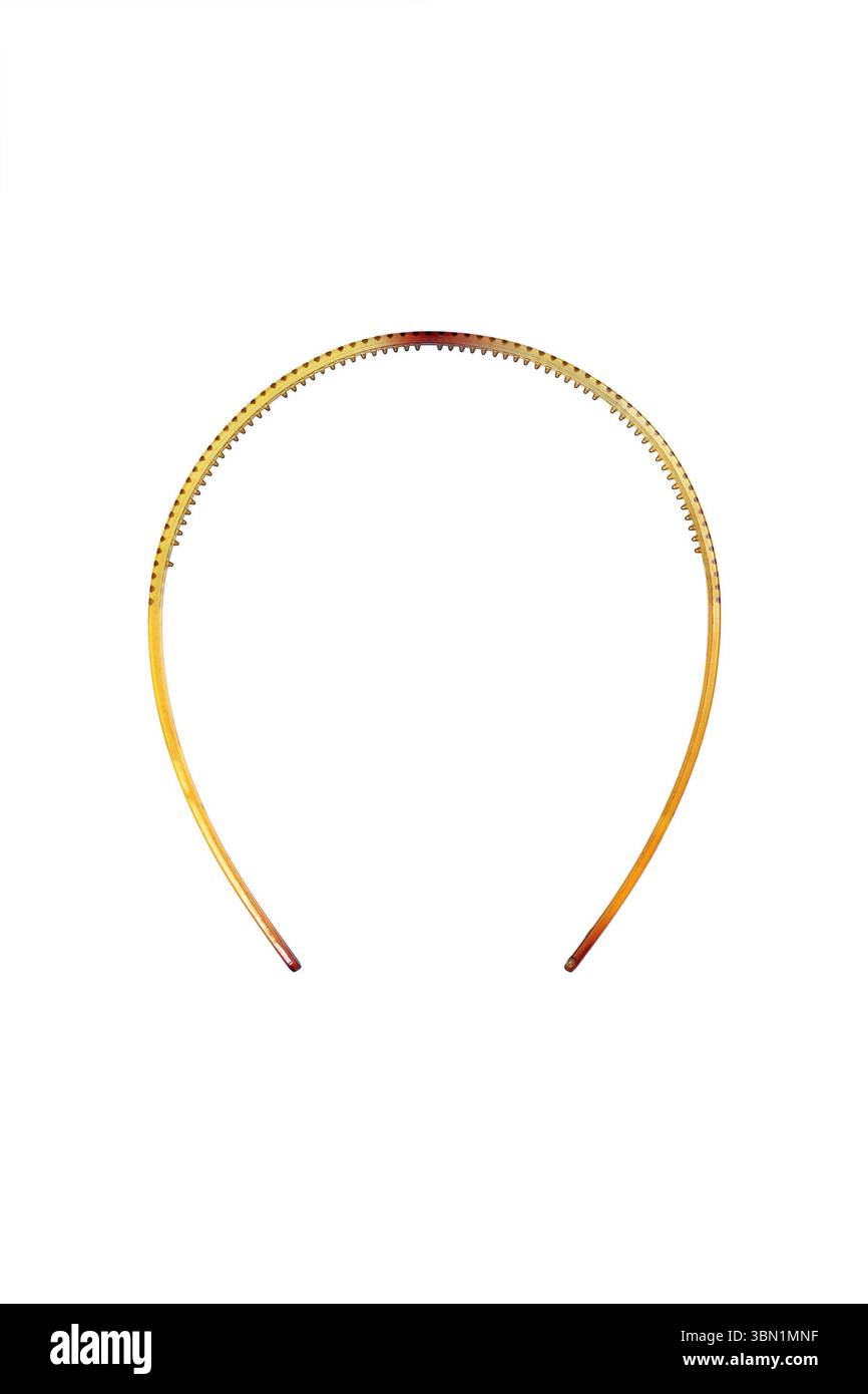 La fascia pettine è isolata sul bianco. Foto Stock