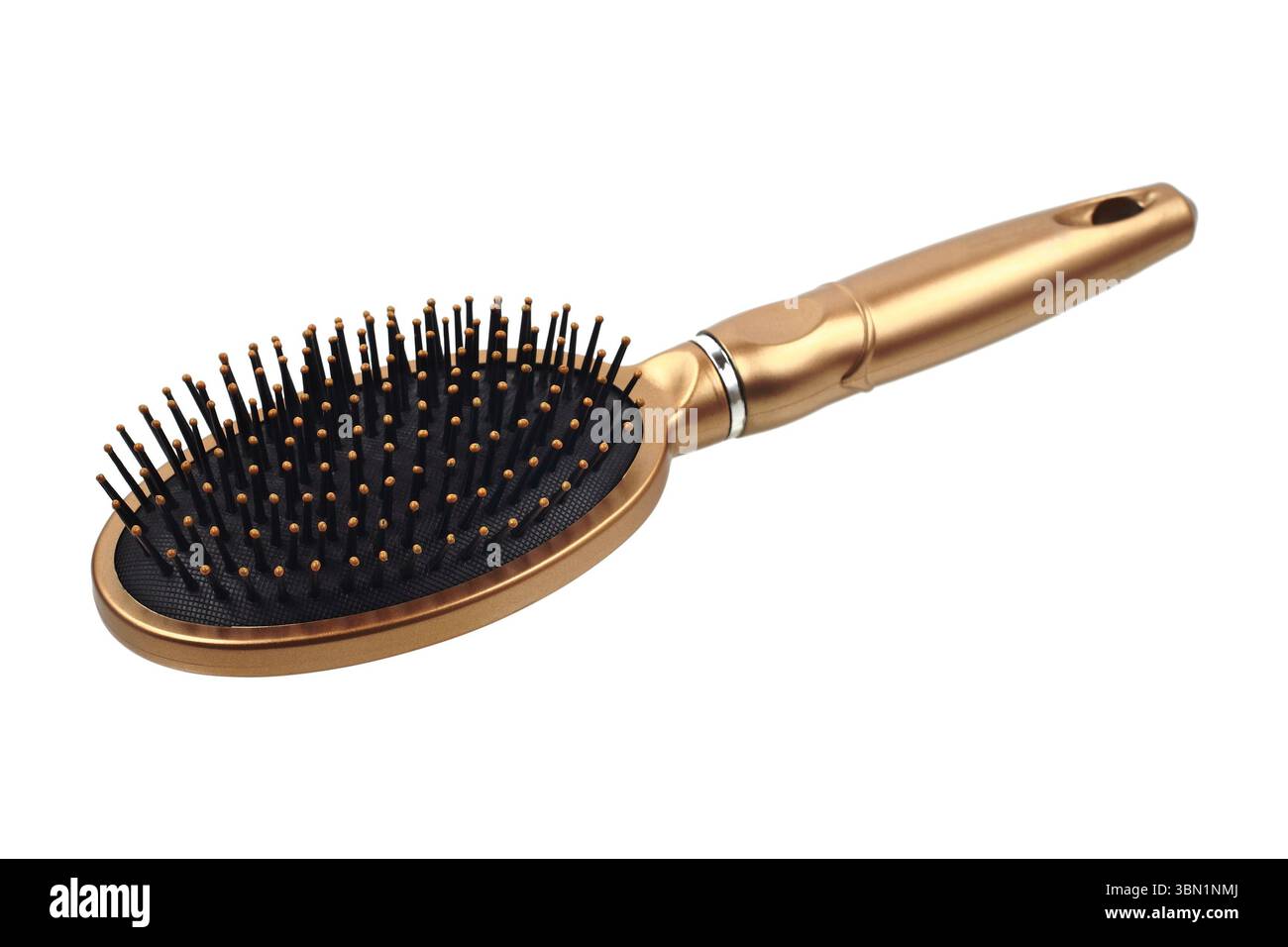 E' un pettine di moda isolato sul bianco. Foto Stock