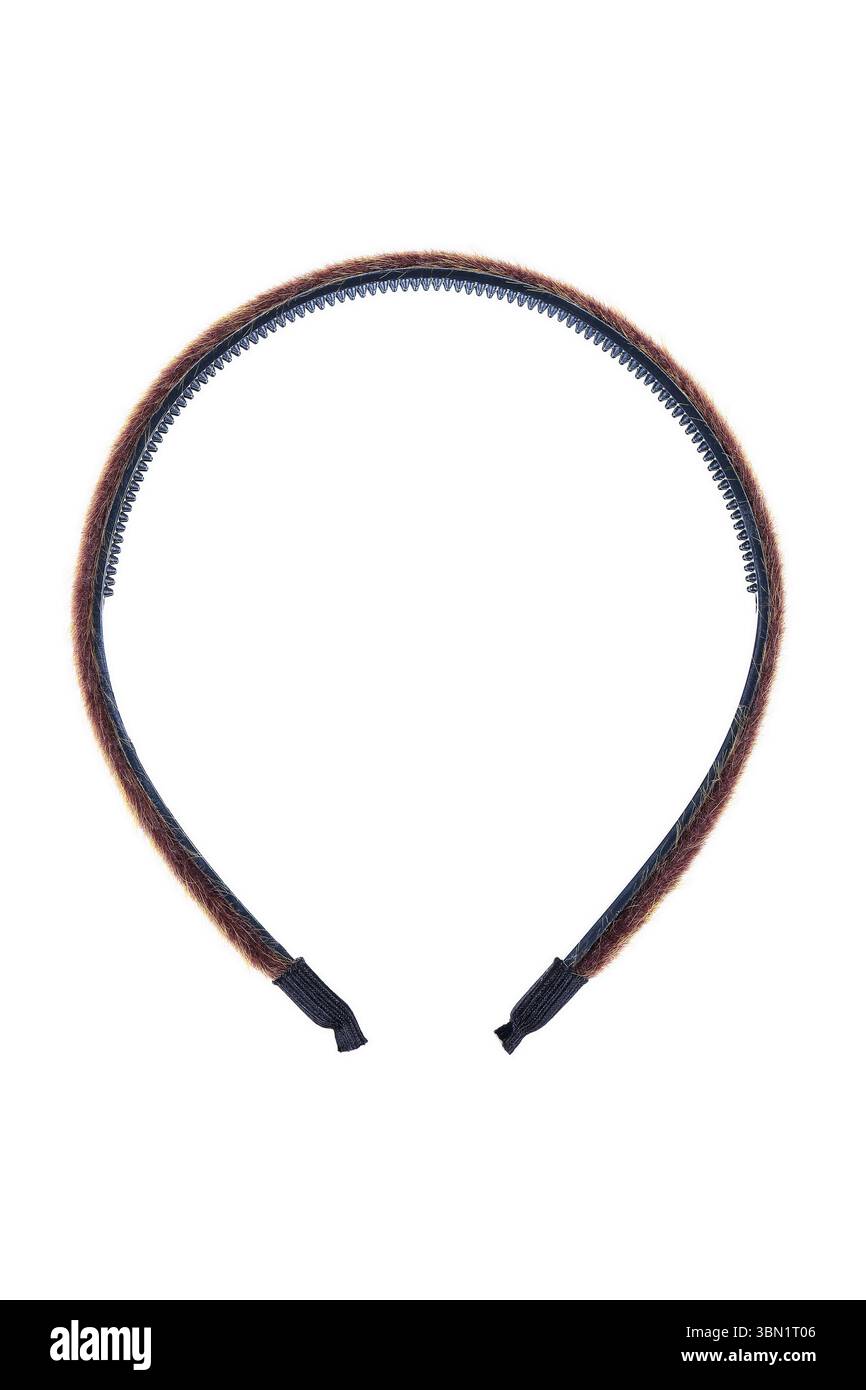 La fascia pettine è isolata sul bianco. Foto Stock