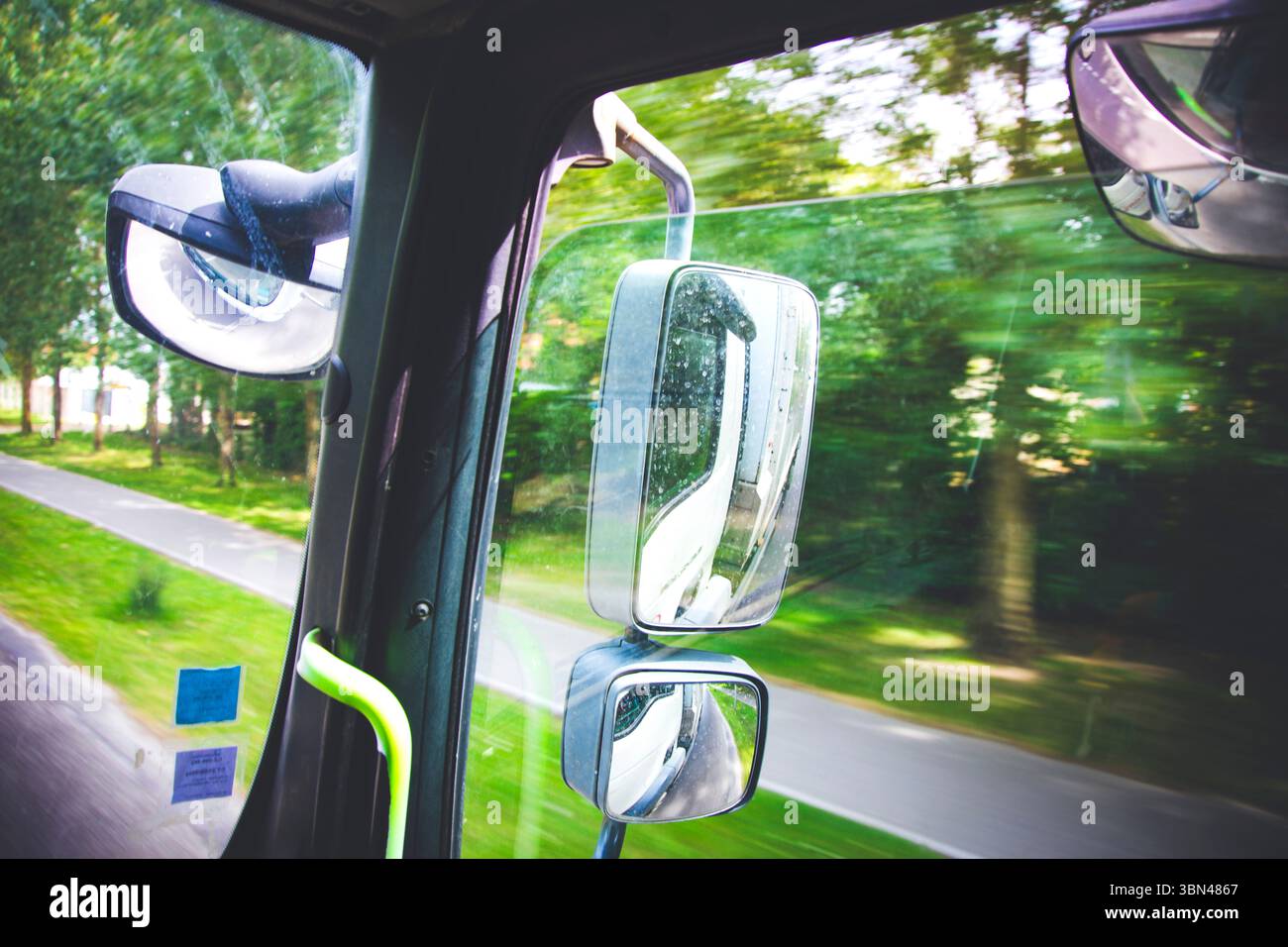 Complessivo specchietto per impieghi gravosi Foto Stock