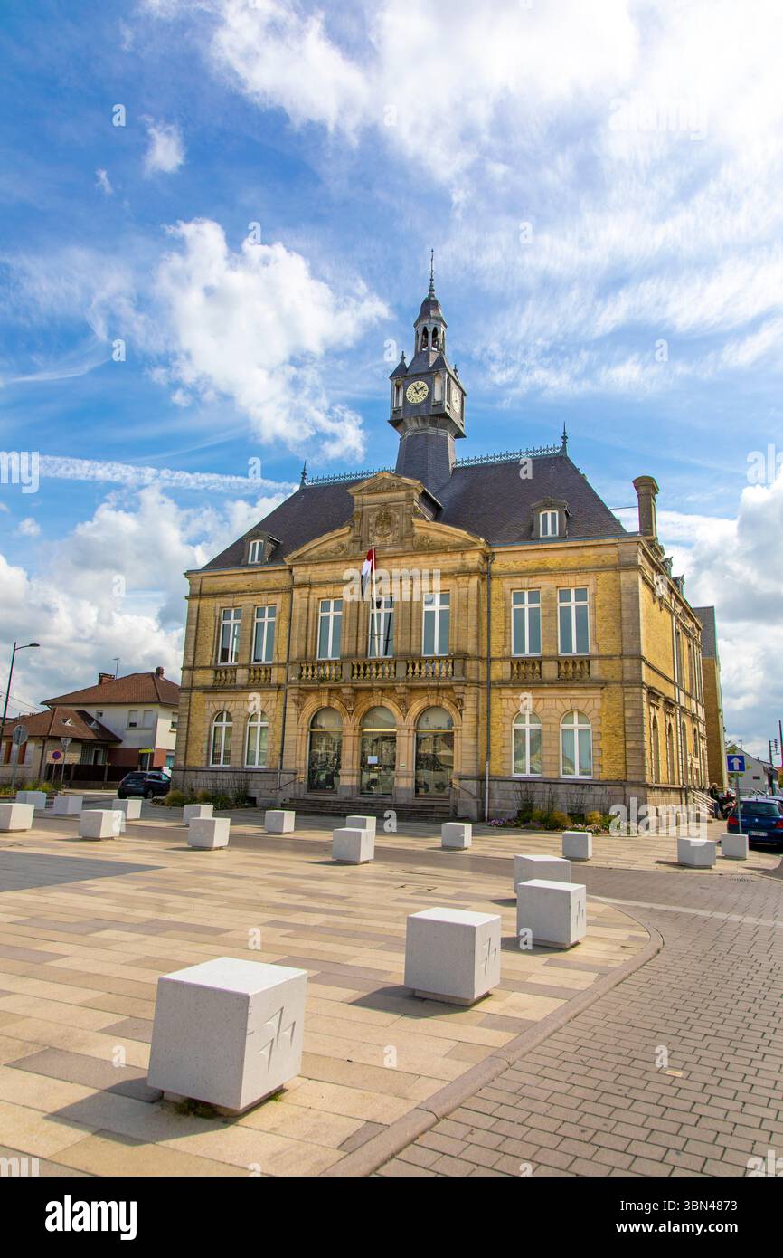 Hauts de France, Pas-de-Calais, Berck-plage, Berck-sur-Mer. Municipio Foto Stock