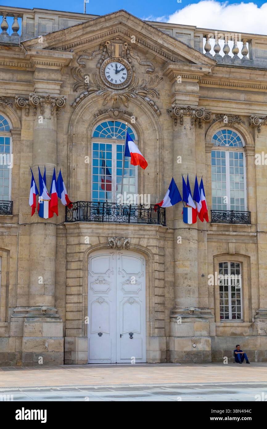 Francia, Hauts de France, Oise, Piccardia, Beauvais. Municipio Foto Stock