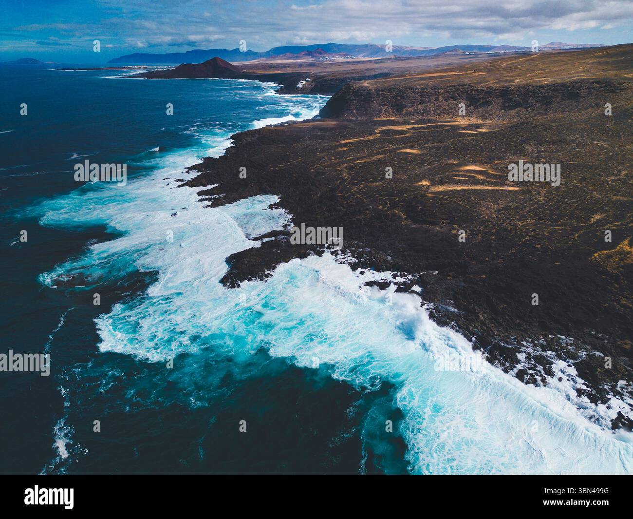 Spagna, Isole Canarie, Lanzarote, Tenesar Foto Stock