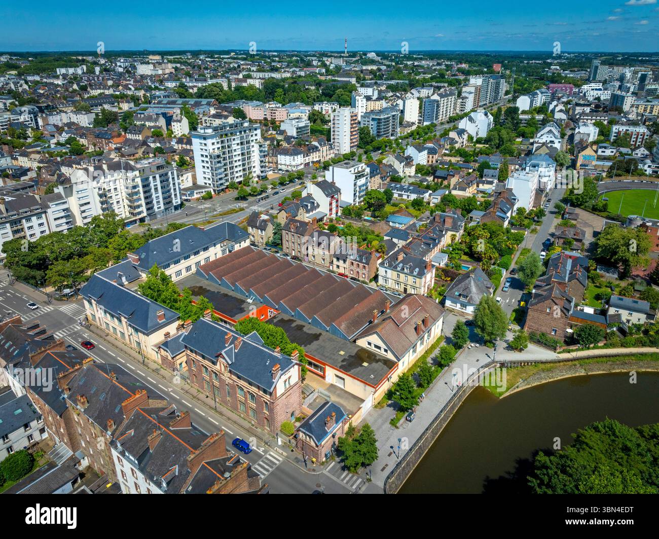 Francia, Bretagna, Ille-et-Vilaine, Rennes. GRETA-CFA Securite per la formazione continua Foto Stock