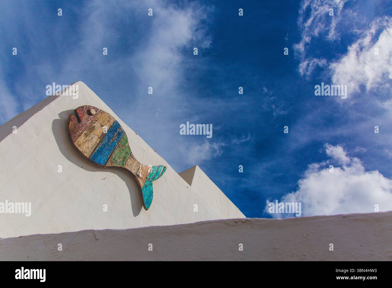 Spagna, Isole Canarie, Lanzarote. Arrieta Foto Stock