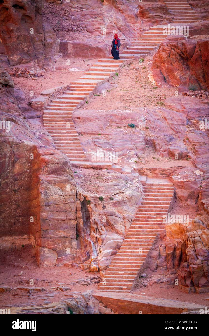 Giordania, Petra Foto Stock