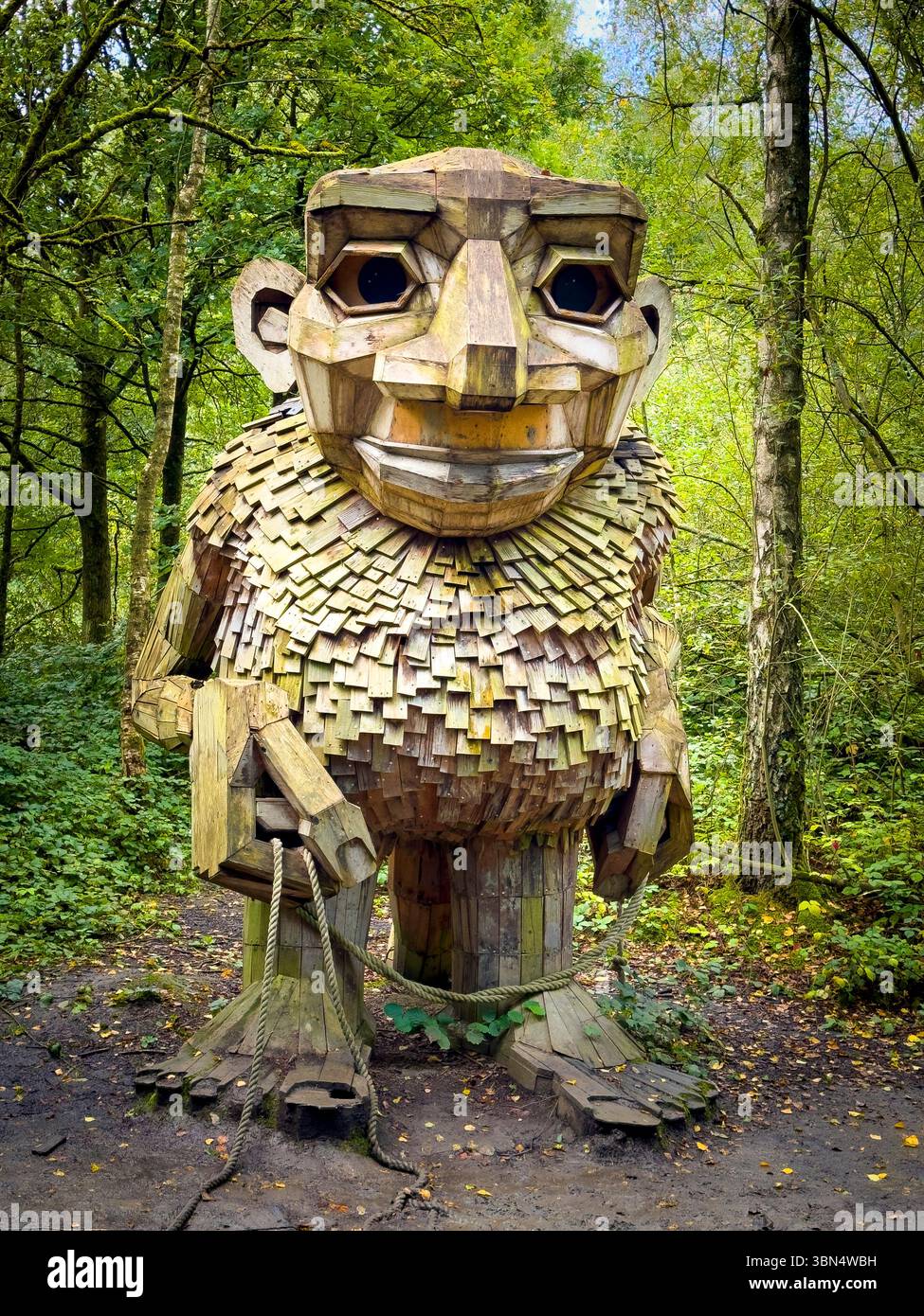 Belgio, regione fiamminga, Provincia di Anversa, Boom, tenuta provinciale De Schorre. Troll Nora Foto Stock