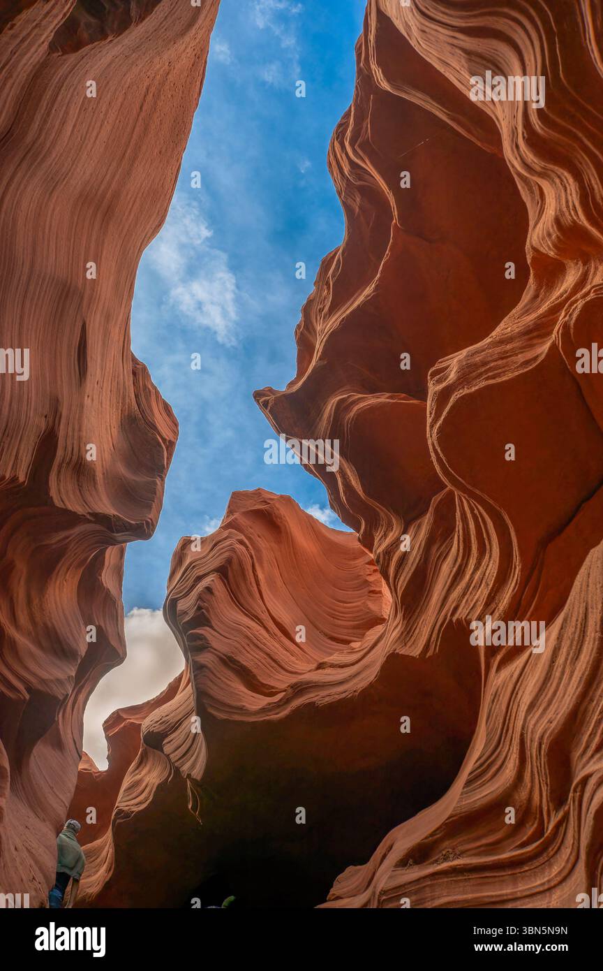 Visite d'Antelope Canypn, Californie, stati uniti Foto Stock