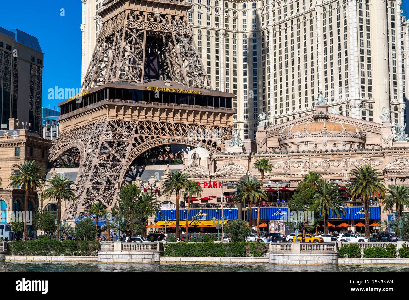 Las Vegas. Hotel-casinò 'Parigi' Foto Stock