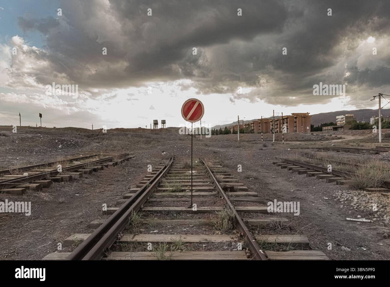 Il treno viene importato in Iran dopo i primi negoziati tra USA e Iran. Foto Stock