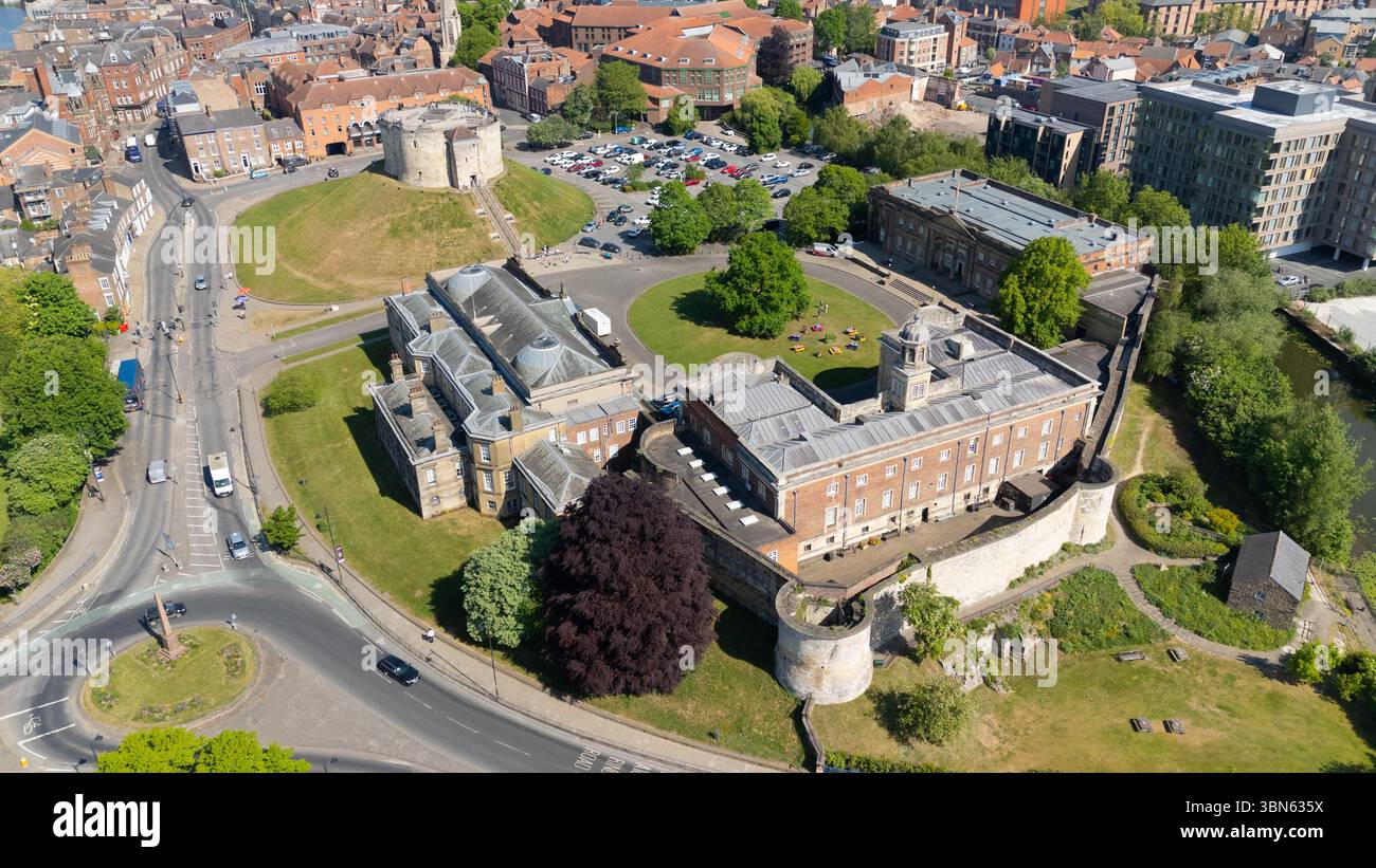 Museo del Castello di York e York, Regno Unito Foto Stock