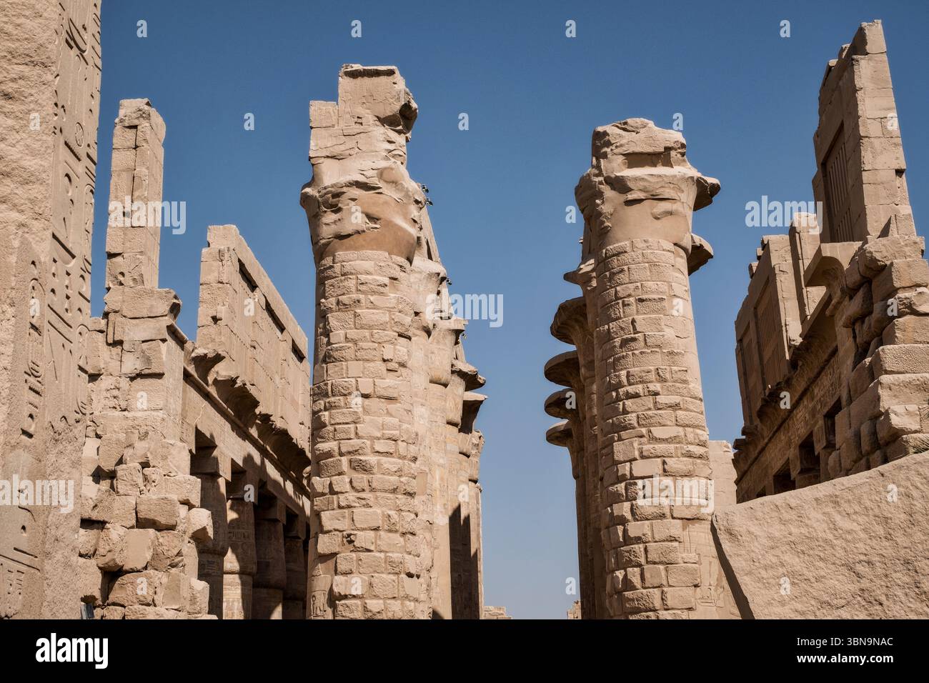 Complesso del tempio di Karnak Luxor Egitto Foto Stock