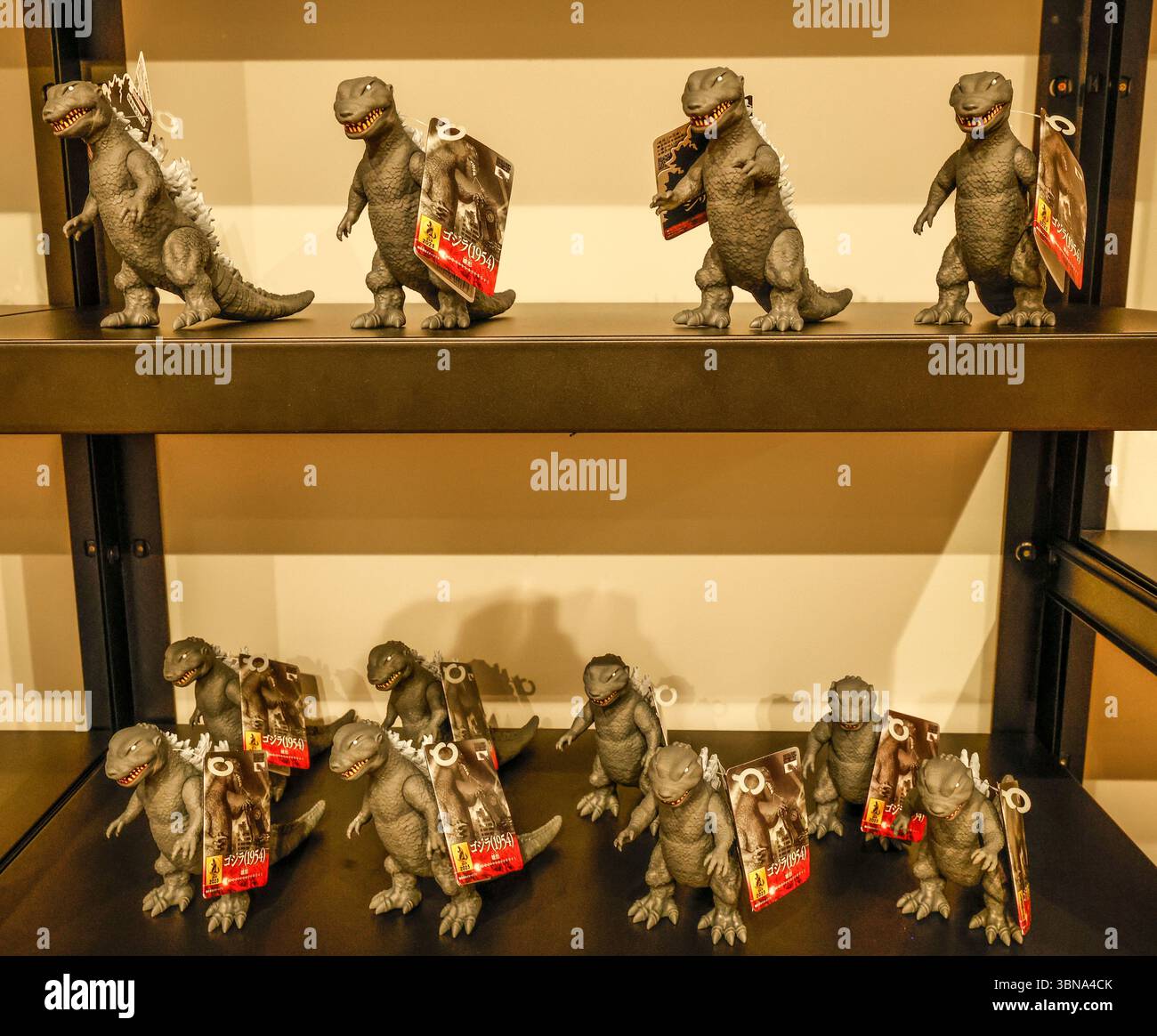 GODZILLA MOSTRA D'ARTE TOKYO Foto Stock