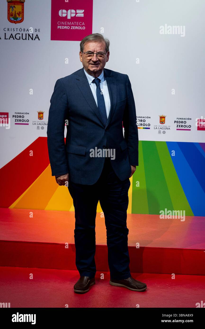 Angel Gabilondo partecipa ai Pedro Zerolo Awards al Teatro Magno il 30 giugno 2025 a Madrid, Spagna. (Crediti: Miguel Escavias/Alfa Images/Alamy Live News) Foto Stock