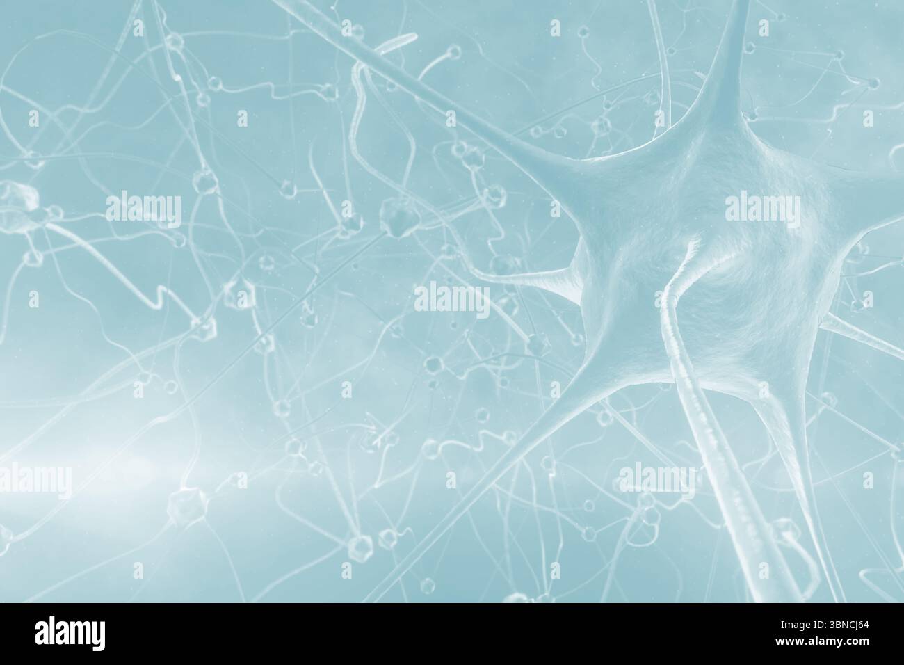 Immagine tridimensionale dell'illustrazione del patogeno Foto Stock