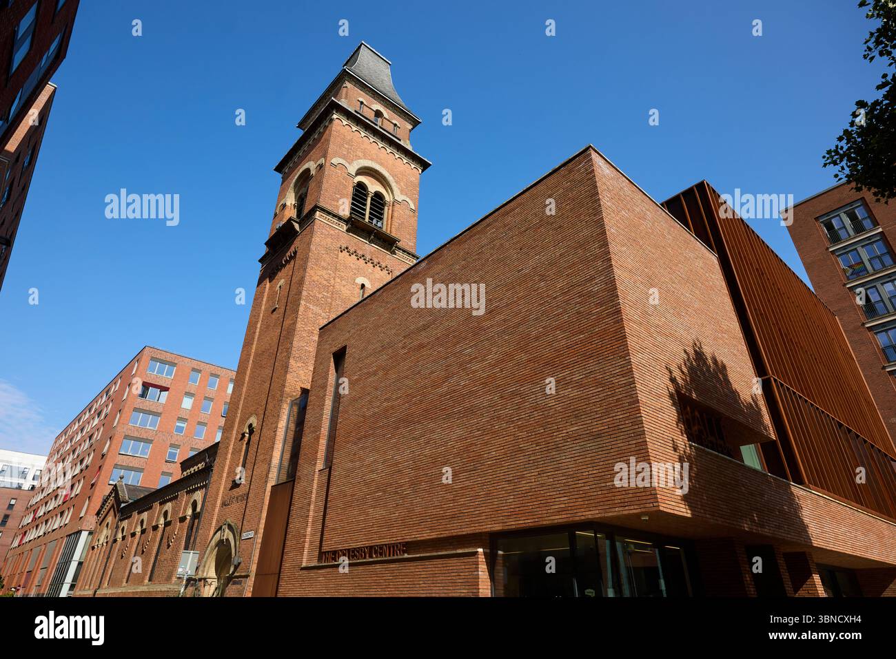 Hallé St Peter's Blossom St, Ancoats, sala prove di Manchester. Foto Stock