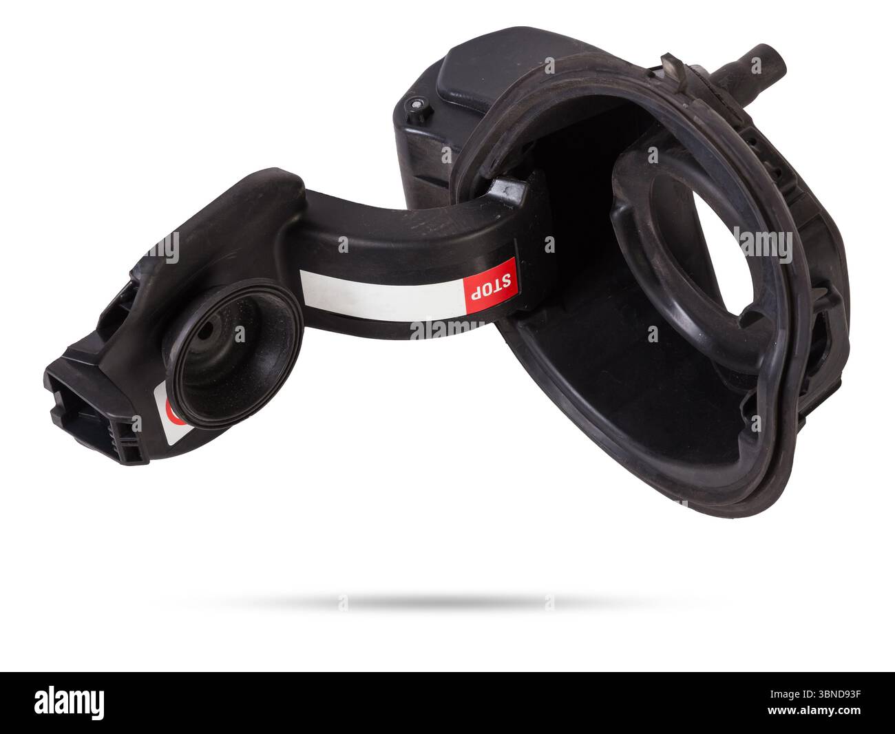 parte di ricambio della copertura del serbatoio del gas per la vendita presso un servizio di auto o ad un'auto-analisi. Foto Stock