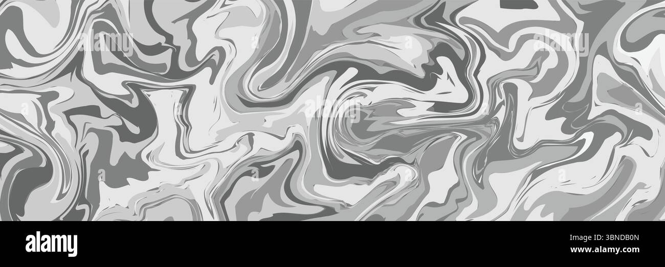 struttura orizzontale in marmo grigio per motivi e sfondo, illustrazione vettoriale. Illustrazione Vettoriale