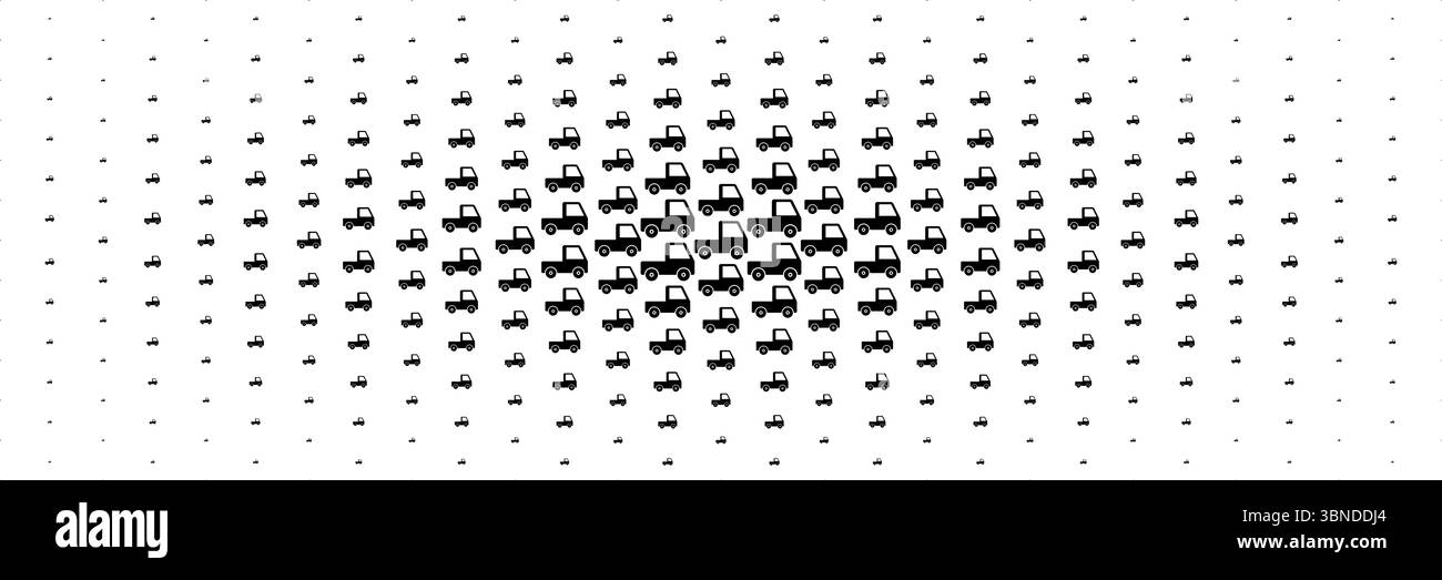 mezzitoni orizzontali del raccoglitore nero che si estendono dal centro per lo schema e lo sfondo. Illustrazione Vettoriale