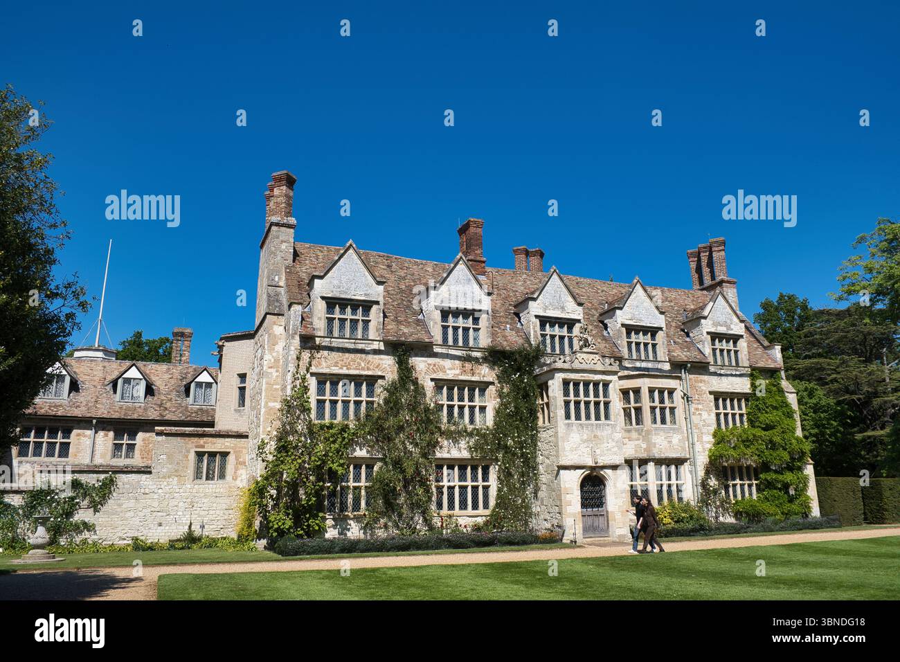 Primavera all'abbazia di Anglesey nel Cambridgeshire, Inghilterra Foto Stock