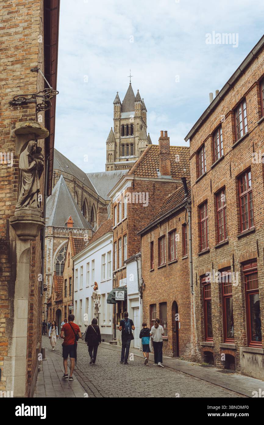 Sint-Salvatorskathedraal, Bruges, Belgio Foto Stock Sint-Salvatorskathedraal, Bruges, Belgio Foto Stock