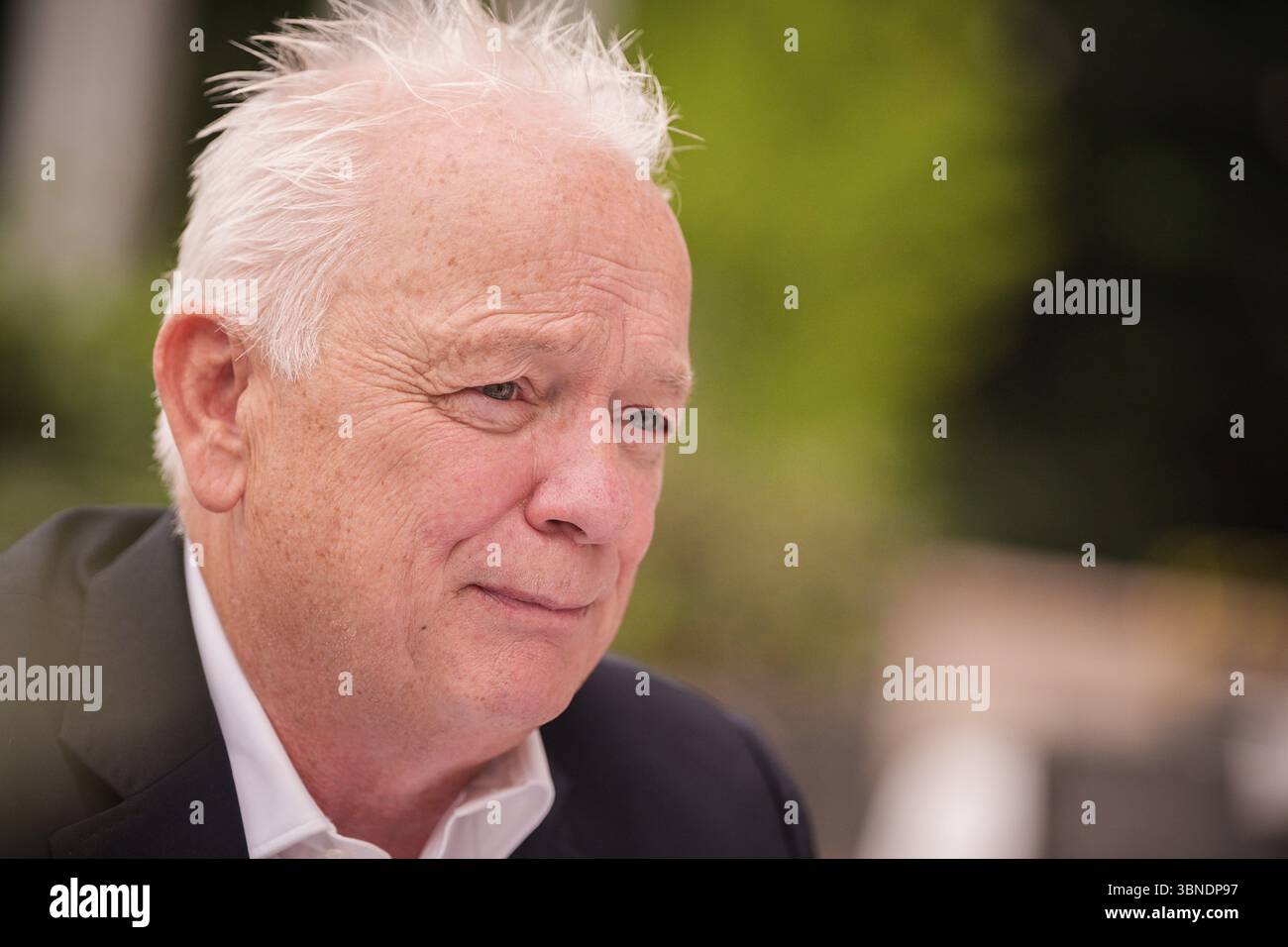 Conferenza stampa Ryanair & Torino Airport con il ceo Eddie Wilson e l'ad Andrea Andorno nella foto: Eddie Wilson - Torino, Mercoledì 2 luglio 2025 (foto Marco Alpozzi/Lapresse) Ryanair & Torino Airport Press Conference con il CEO Eddie Wilson e il CEO Andrea Andorno - Torino, mercoledì 2 luglio 2025 (foto Marco Alpozzi/Lapresse) crediti: LaPresse/Alamy Live News Foto Stock
