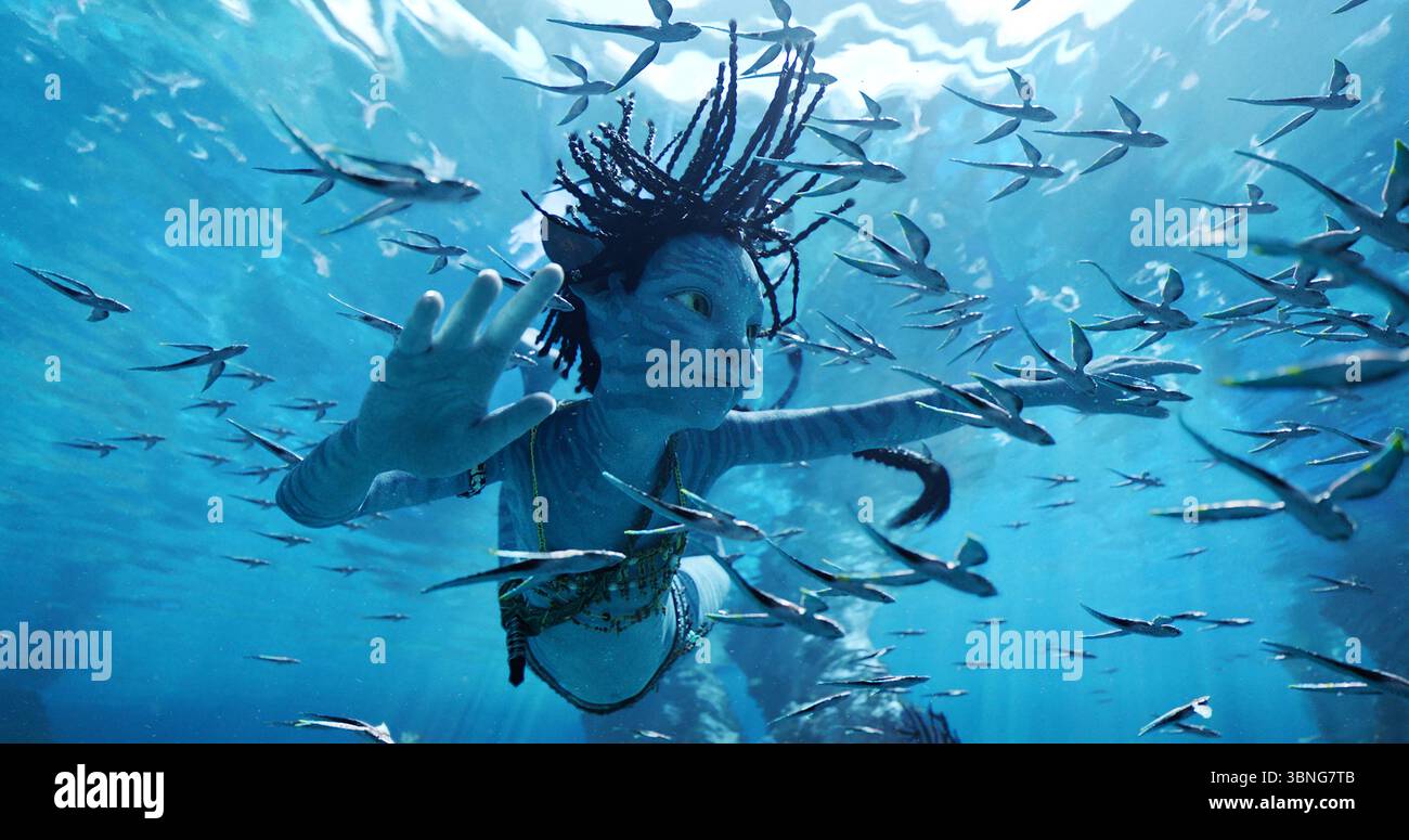 Avatar: The Way of Water (2022) Trinity Jo-li Bliss *Filmstill - solo per uso editoriale* Vedi le istruzioni speciali. Immagine CAP/TFS fornita da Capital Pictures Foto Stock