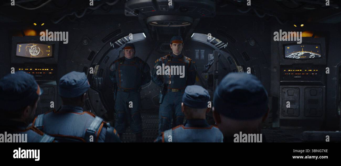 Andor (2022)Sergente Mosk (Alex Ferns) Syril Karn (Kyle Soller) *Filmstill - solo per uso editoriale* Vedi istruzioni speciali. Immagine CAP/TFS fornita da Capital Pictures Foto Stock