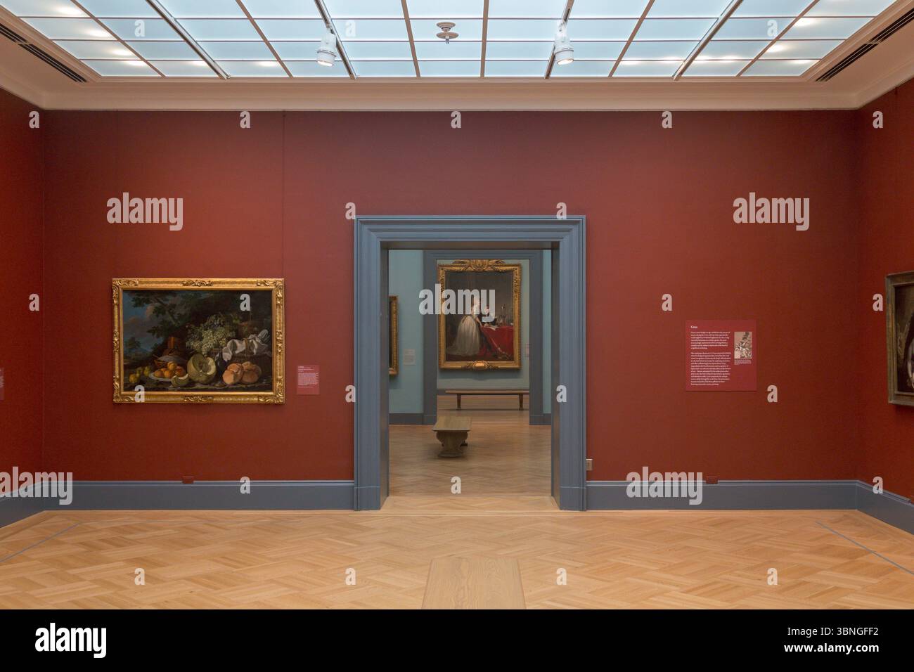 European Art Gallery, Metropolitan Museum of Art, New York City, USA Foto Stock