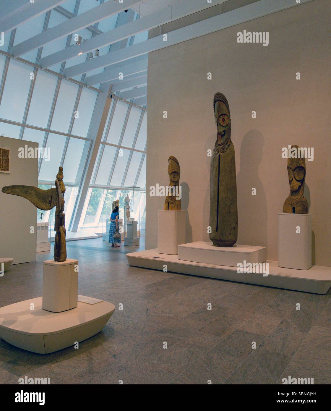 Michael C. Rockefeller Wing, Arts of Africa, the Ancient Americas, and Oceania, Metropolitan Museum of Art, New York City, USA Foto Stock
