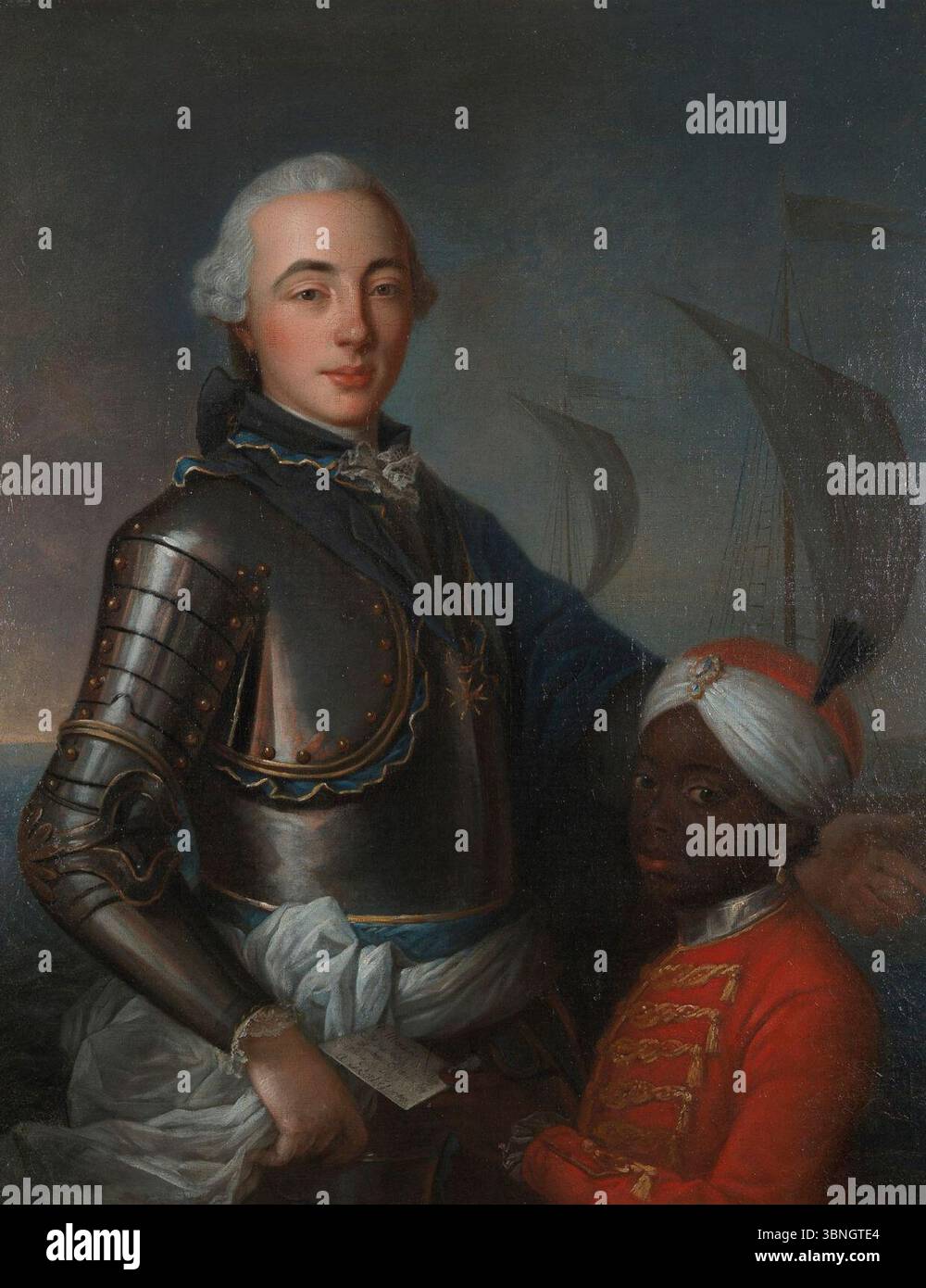Louis-Armand-Constantin de Rohan, principe di Montbazon (1732 - 1794). Foto Stock