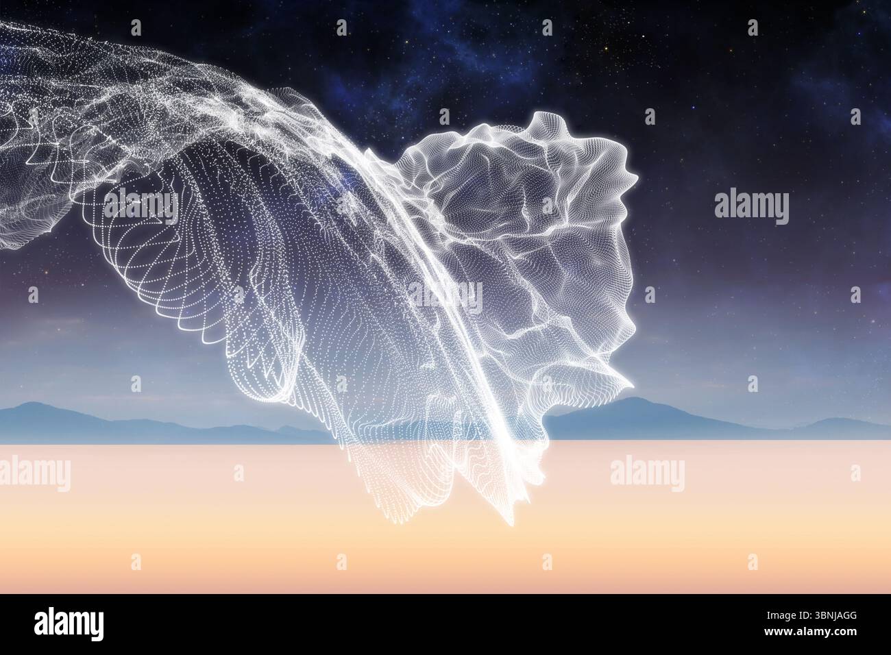 Progettazione energetica oltre il paesaggio Foto Stock