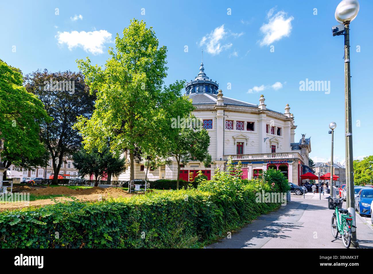 Cirque Jules Verne (Cirque Municipal, Pole National Cirque et Arts de la Rue) ad Amiens nel dipartimento della somme nella regione francese dell'Hauts-de-France Foto Stock