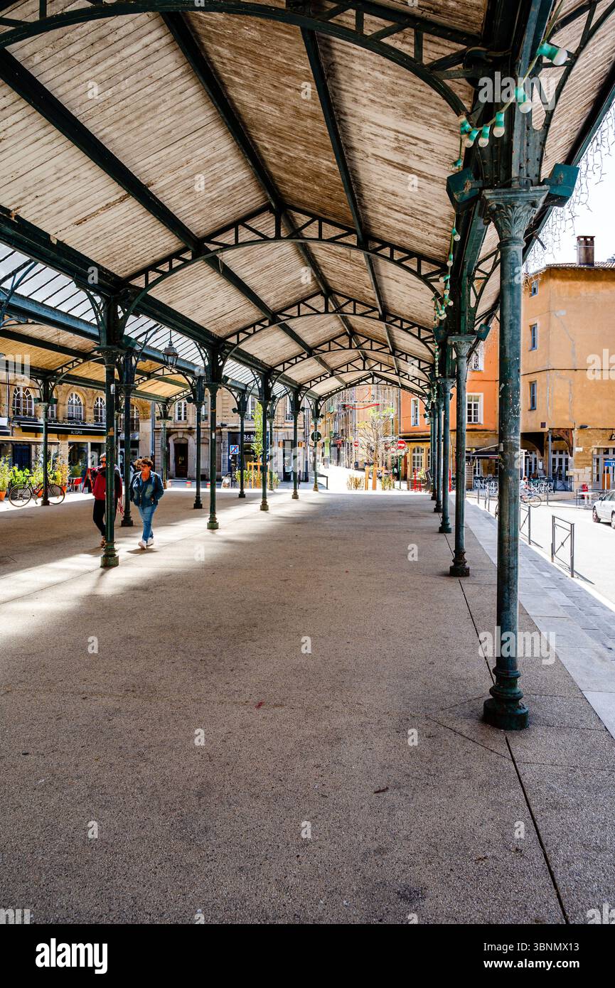 Mercato senza bancarelle Foto Stock