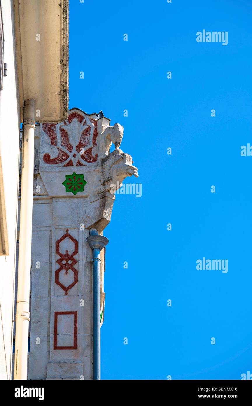 Gargoyle nella casa marocchina Foto Stock