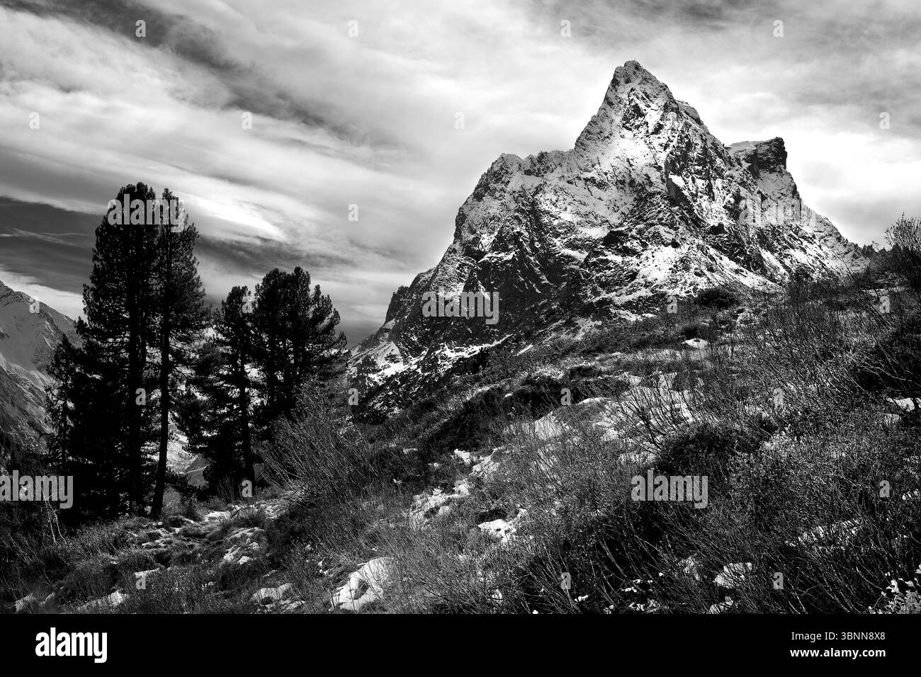 Patteriol am Arlberg, Tirolo Foto Stock