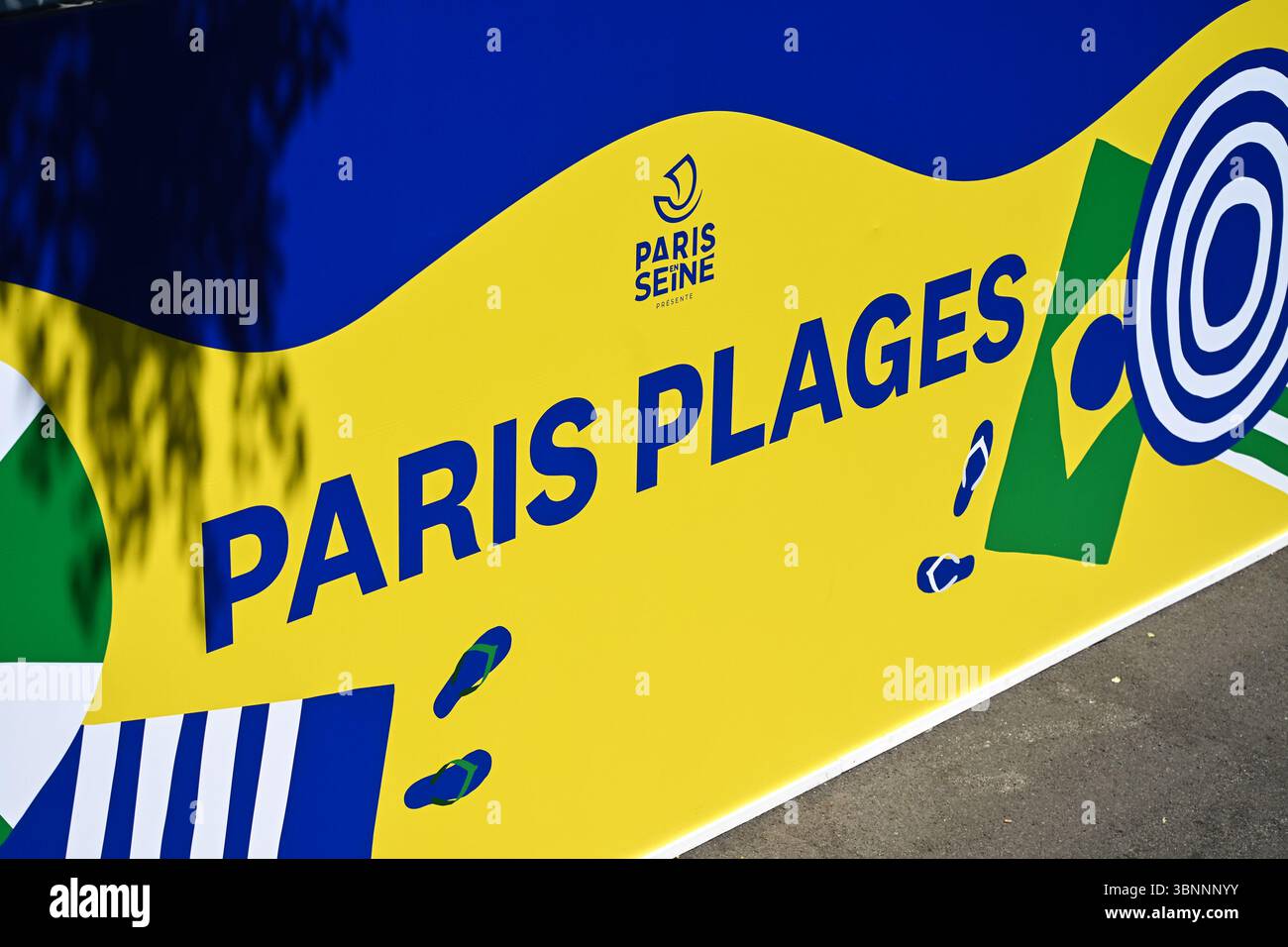 Parigi, Francia. 3 luglio 2025. Foto illustrative di Paris Plage, 3 luglio 2025 - 03/07/2025 - Francia/Parigi - Julien Mattia/le Pictorium credito: LE PICTORIUM/Alamy Live News Foto Stock