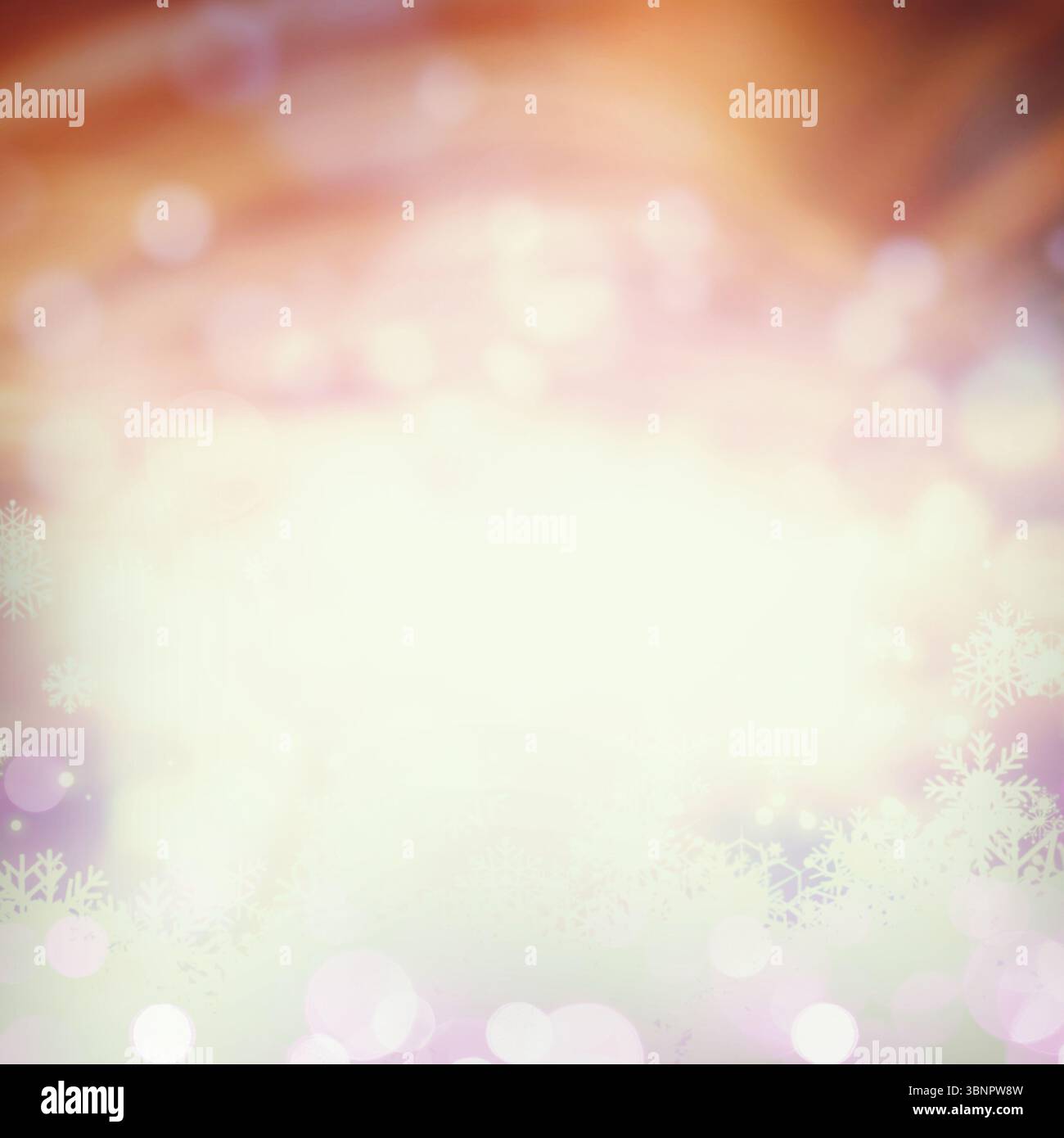 Incandescente sfondo di Natale Foto Stock