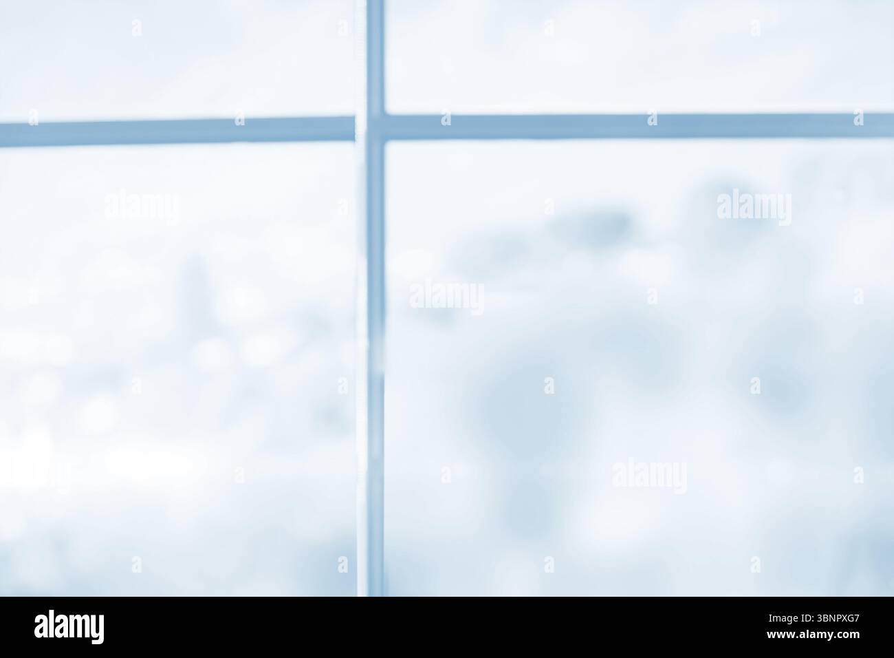 Immagine composita digitale della cornice metallica della finestra Foto Stock