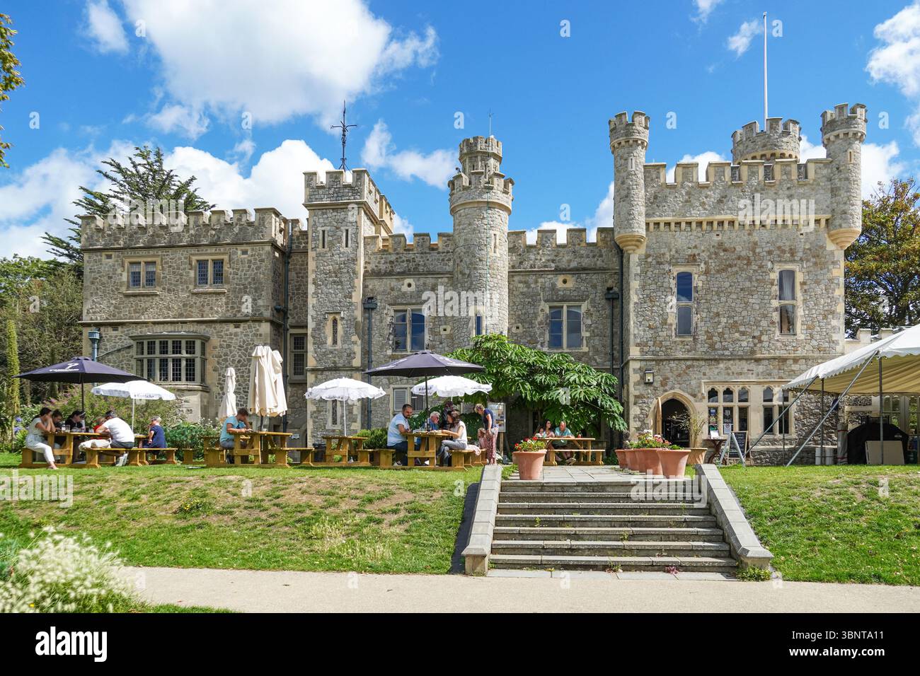 Castello di Whitstable a Whitstable, Kent, Inghilterra Regno Unito Regno Unito Foto Stock