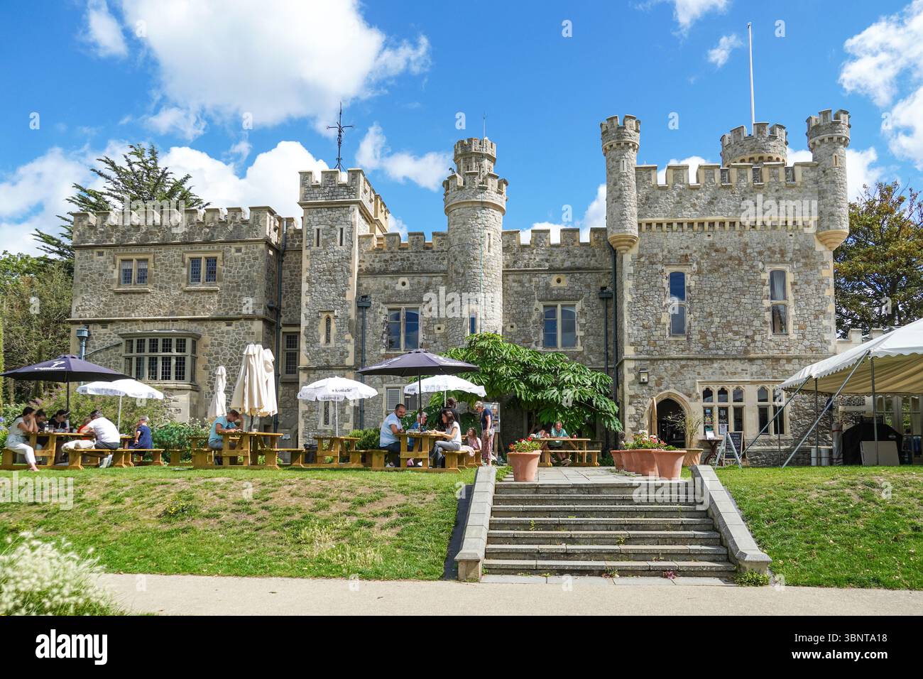 Castello di Whitstable a Whitstable, Kent, Inghilterra Regno Unito Regno Unito Foto Stock