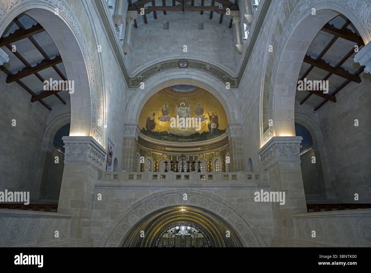 Israele, Monte Tabor Chiesa dell'interno della Trasfigurazione; Innenraum der Verklärungskirche auf dem Berg Tabor Foto Stock