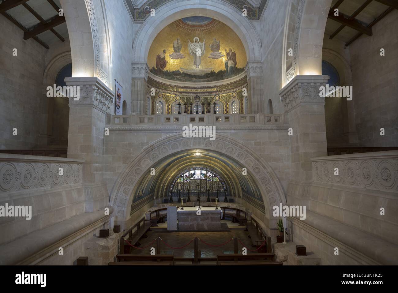 Israele, Monte Tabor Chiesa dell'interno della Trasfigurazione; Innenraum der Verklärungskirche auf dem Berg Tabor Foto Stock