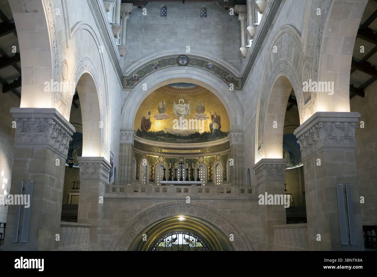 Israele, Monte Tabor Chiesa dell'interno della Trasfigurazione; Innenraum der Verklärungskirche auf dem Berg Tabor Foto Stock