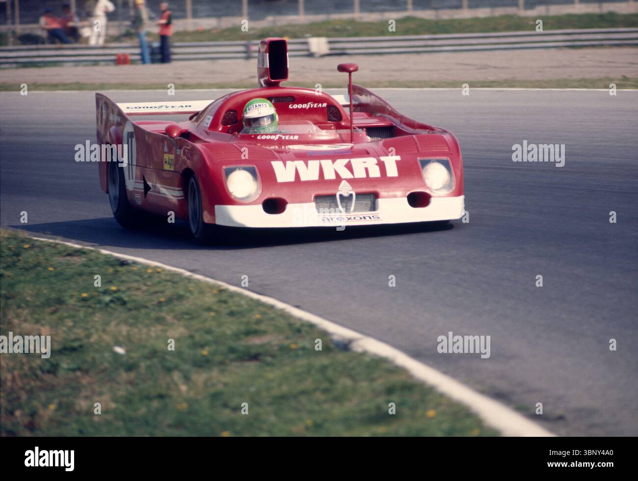 1975 - Henri Pescarolo - Kauhsen Team - Alfa-Romeo T33/TT/12 - 1000 km di Monza - Hasselblad Flextight Imacon Scan Foto Stock